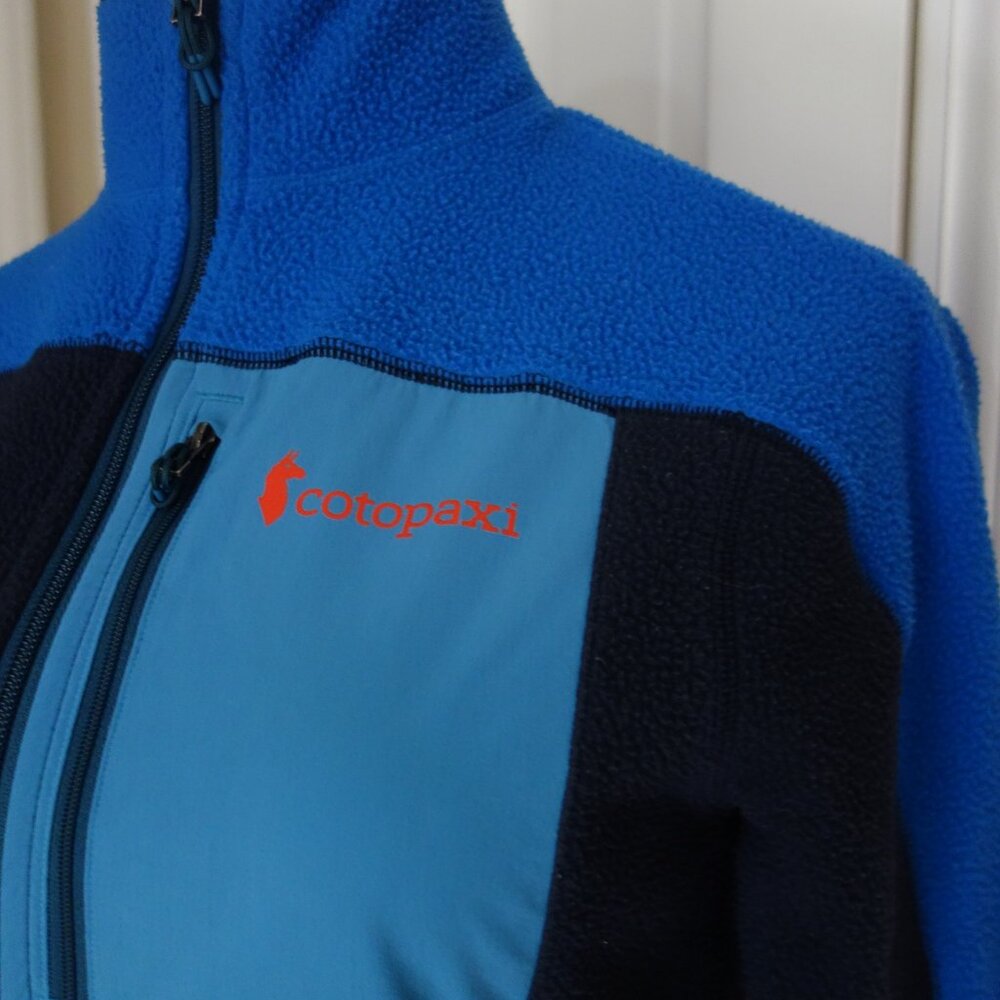 COTOPAXI Blue Color Block Fleece Zip Jacket – Company Logo – Wmns XS - Picture 2 of 9